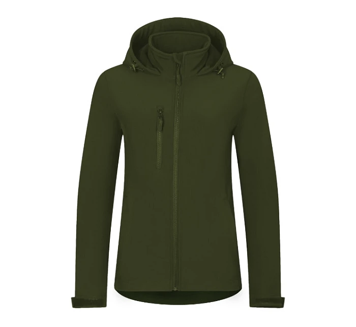 Trail softshellová bunda dámská military Trail softshellová bunda dámská military