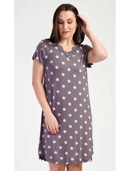 Dámská noční košile s krátkým rukávem model 21345595 - Vienetta