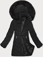 Dámská bunda s kapucí J Style černá (16M9121-392/392A)