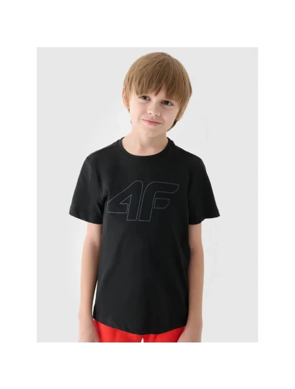 Chlapecké tričko s potiskem 4F Junior 4FJWMM00TTSHM1627-20S Chlapecké tričko s potiskem 4F Junior 4FJWMM00TTSHM1627-20S