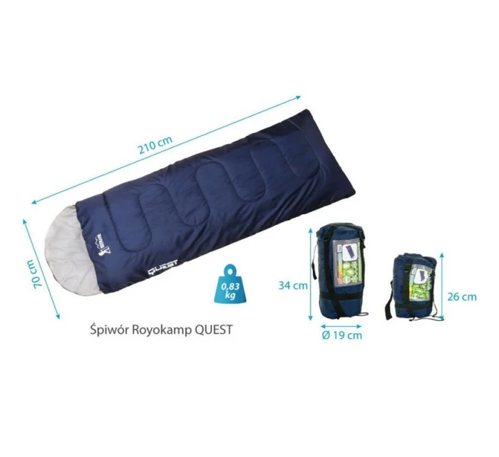 Turistický spací pytel Quest Royokamp 1024912 Turistický spací pytel Quest Royokamp 1024912
