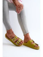 Dámské Žabky Hladké model 21661756 - Zaxy