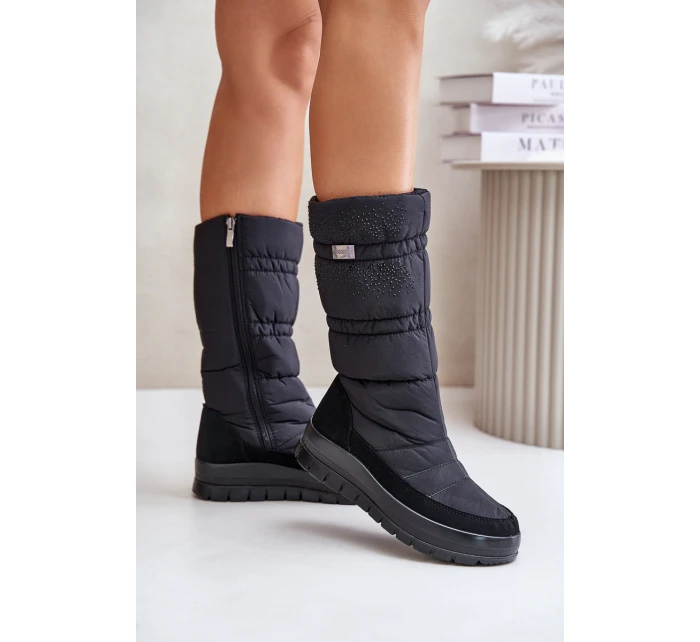 Dámské Sněhové Boty Se Černé Progress model 21677032 - Boto