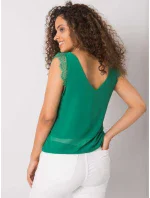 Dámský top DHJ TP model 17452338 tmavě zelený - FPrice