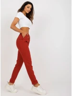 Kalhoty LK SP 507801 1.06X tmavě oranžová Kalhoty LK SP 507801 1.06X tmavě oranžová