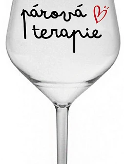 model 22168022 TERAPIE čirá nerozbitná sklenice na víno 470 ml - Giftela