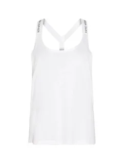 Plážový top KW0KW01002-YCD bílá - Calvin Klein