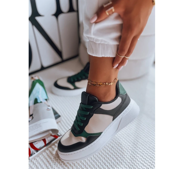 Dámské tenisky MEILA black-green FashionStreet ZY0322