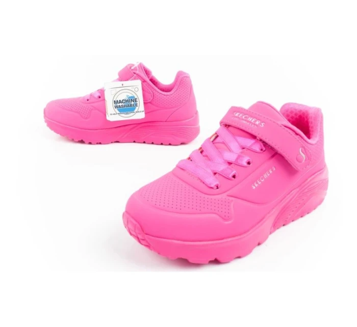 Skechers Uno Lite dětské sportovní tenisky růžové pohodlné