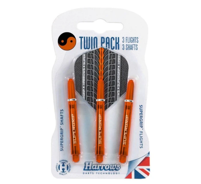 Brány Twin Pack Supergrip + Supergrip peří model 20909449 - Harrows