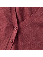 Russell Athletic 715F Dámský pletený cardigan s výstřihem do V 11.715F black Russell Athletic 715F Dámský pletený cardigan s výstřihem do V 11.715F black