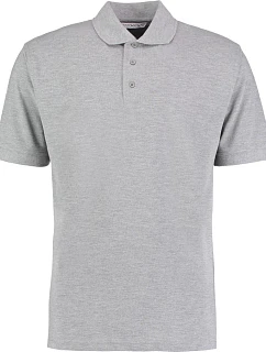 KK 403 Pánské piqué polo "Superwash" model 22420040 heather grey - Kustom Kit