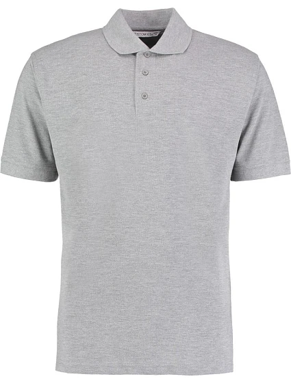 Kustom Kit KK 403 Pánské piqué polo "Superwash" 43.0403 heather grey Kustom Kit KK 403 Pánské piqué polo "Superwash" 43.0403 heather grey