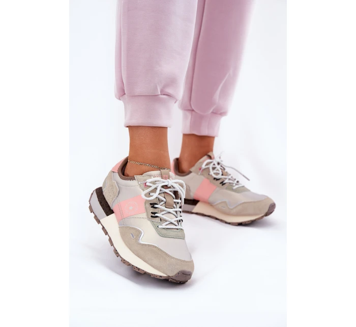 Dámské Semišové Tenisky Big Star HIPOLY SYSTEM model 21690818 - Big Star Shoes Dámské Semišové Tenisky Big Star HIPOLY SYSTEM model 21690818 - Big Star Shoes