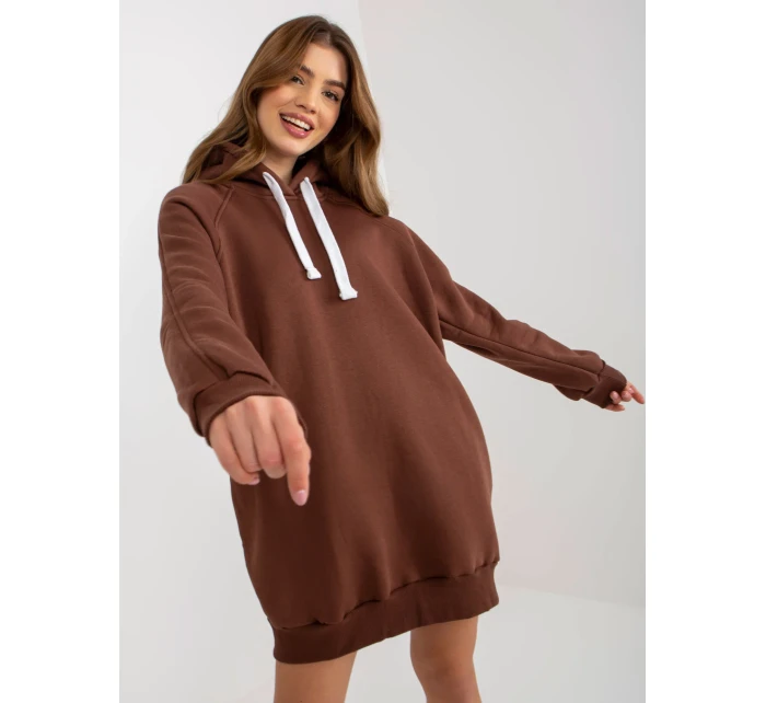 Dámská mikina EM BL 695.25x hnědá - FPrice