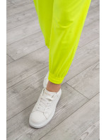 Set top+kalhoty žluté neonové