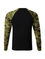 Camouflage LS triko unisex camouflage green Camouflage LS triko unisex camouflage green