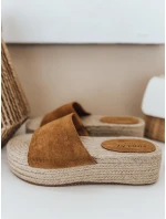 Dámské žabky SUMMERRY camel FashionStreet ZY0986