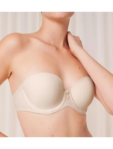 Dámská podprsenka Pure Micro WDP - BROWN - hnědá 00DL - TRIUMPH