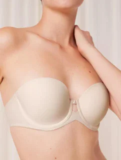 Dámská podprsenka Pure Micro WDP - BROWN - hnědá 00DL - TRIUMPH