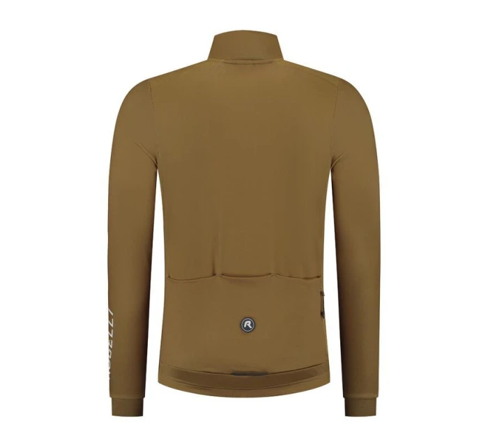 Rogelli dres s dlouhým rukávem MONO hnědý M