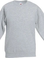 Fruit of the Loom Classic Kids Set-In Sweat Dětská mikina 16.2041 heather grey