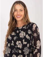 Halenka DHJ BZ 8643 1.37P černá a béžová