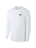 Pánské tričko Club LS M model 22384521 100 - NIKE Pánské tričko Club LS M model 22384521 100 - NIKE