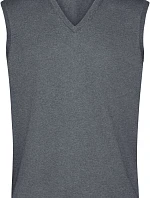Daiber JN 657 Pánská svetrová vesta s výstřihem do V 02.0657 grey heather