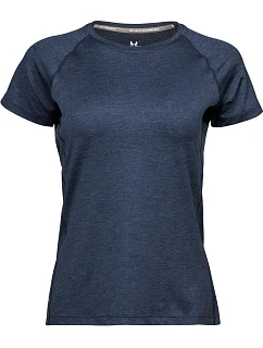 Tee Jays TJ 7021 Dámské sportovní tričko CoolDry 18.7021 navy melange
