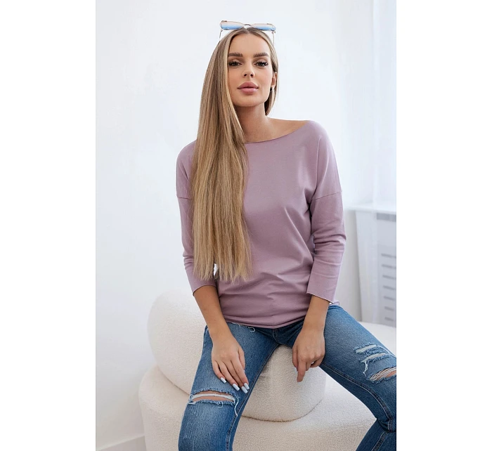 Halenka Casual tmavě růžová