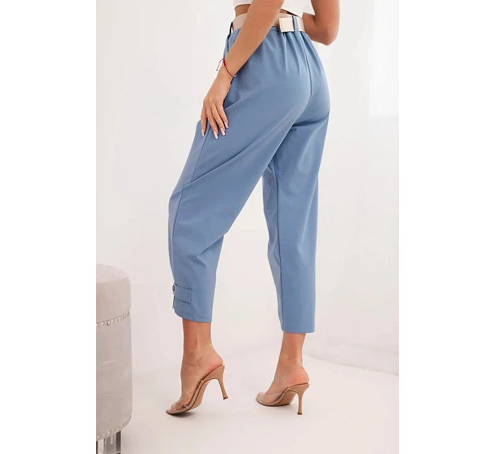 Kalhoty Summer Punto se zapínáním na nohavicích džínové Kalhoty Summer Punto se zapínáním na nohavicích džínové