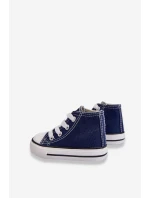 Dětské Vysoké Tenisky námořnická modrá Filemon