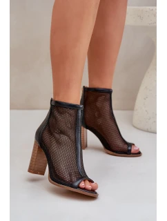 Sandály Na Podpatku S Černé model 21684571 - Boto