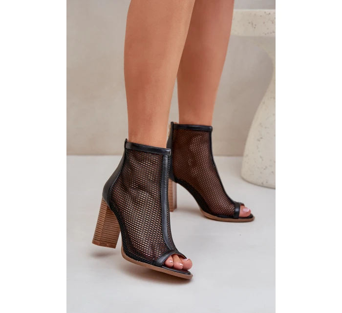 Sandály Na Podpatku S Černé model 21684571 - Boto Sandály Na Podpatku S Černé model 21684571 - Boto