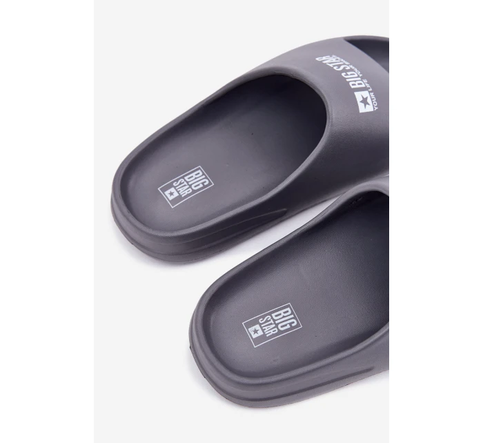 Pěnové Pánské Sandály S Big Star Šedé model 21693090 - Big Star Shoes Pěnové Pánské Sandály S Big Star Šedé model 21693090 - Big Star Shoes