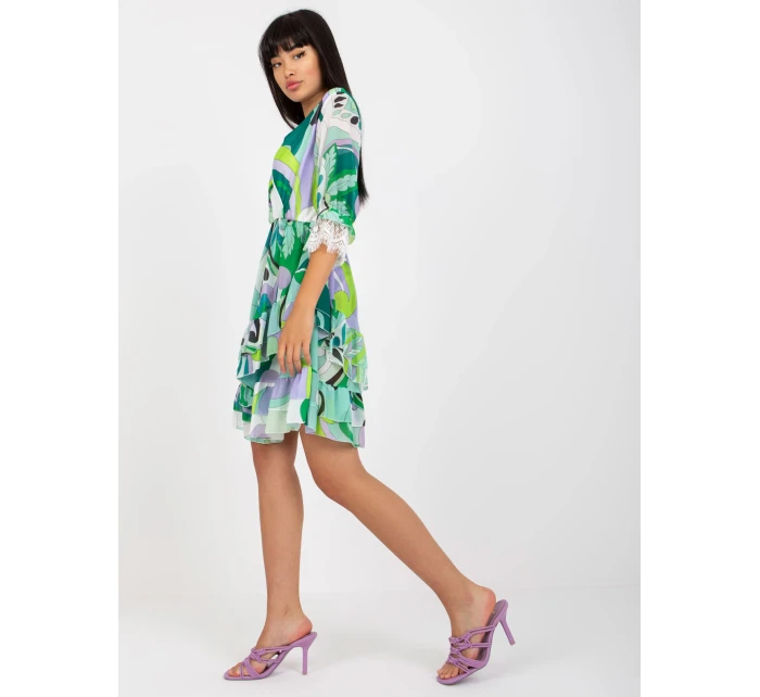 Šaty DHJ SK 0997 2.34X zelená