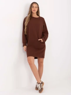 MJ SK šaty H4210.66 hnědé