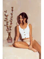 Dámské kalhotky Laura model 17580953 Světle béžová - Lapinee Dámské kalhotky Laura model 17580953 Světle béžová - Lapinee