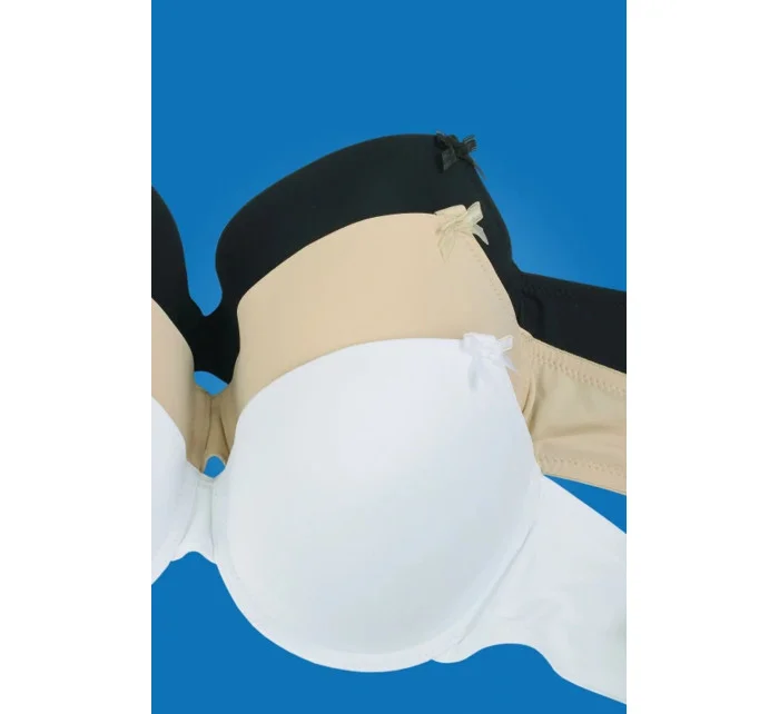 Dámská SUPER Push-up podprsenka 01-63 tělová - HANNA STYLE