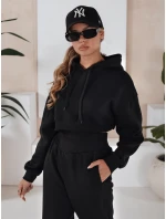 Dámská tepláková souprava SERINE černá FashionStreet AY0643