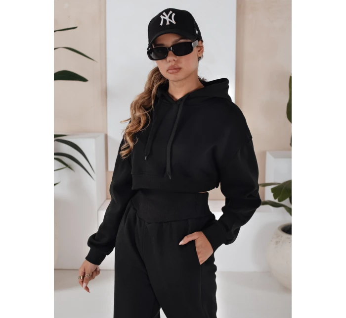 Dámská tepláková souprava SERINE černá FashionStreet AY0643