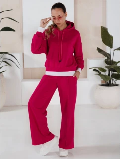 Dámská tepláková souprava SANELIS fuchsiová FashionStreet AY0990