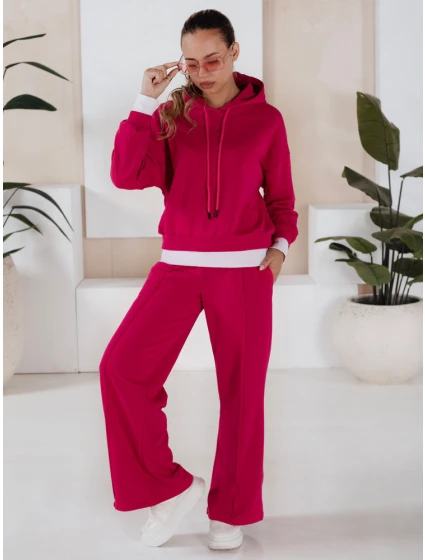 Dámská tepláková souprava SANELIS fuchsiová FashionStreet AY0990