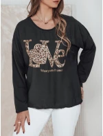 Dámská halenka tmavě šedá Dstreet model 21982033 - FashionStreet