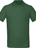 B&C Inspire Polo /men_° Pánské piqué polo z bio bavlny 01.0430 bottle green