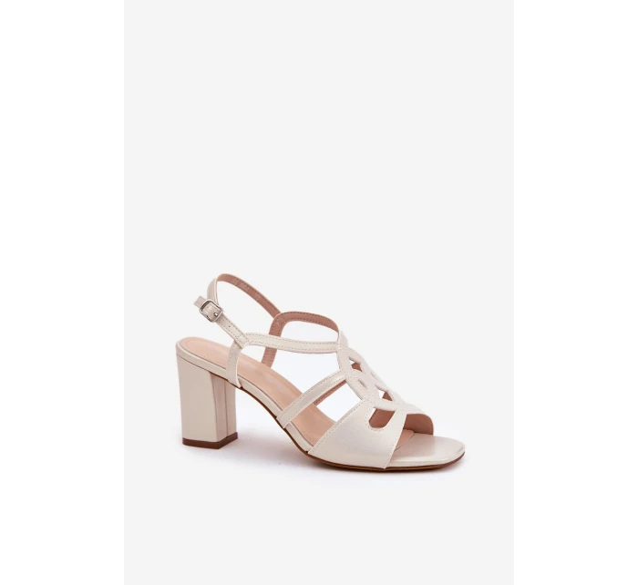 Dámské Sandály Na Podpatku model 21694662 - SERGIO LEONE