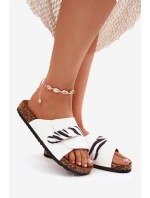 Dámské Pantofle S Klepem Na Korkové Platformě Béžové Baylin Dámské Pantofle S Klepem Na Korkové Platformě Béžové Baylin