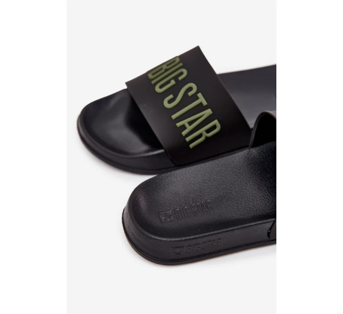 Pánské Pantofle Big Star SS174359 Černé