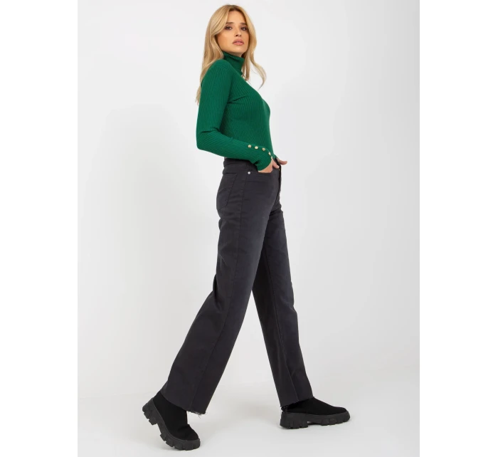 Kalhoty D70037M62291A3 graphite Kalhoty D70037M62291A3 graphite